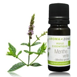 huile essentielle menthe verte